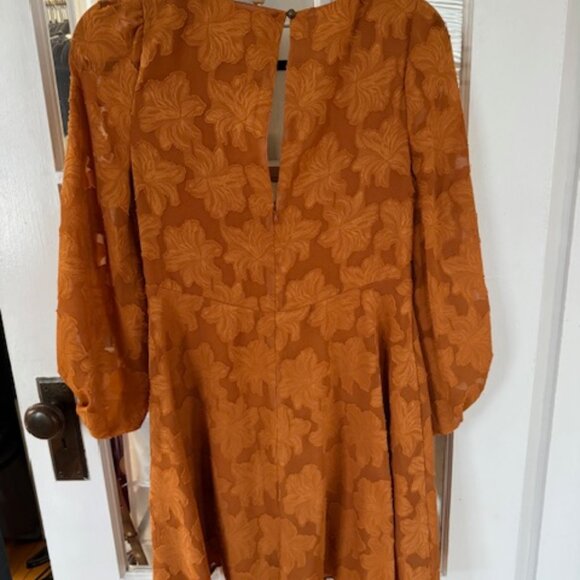 By Anthropologie Jacquard Tunic Dress Size US 2 - Picture 3 of 4